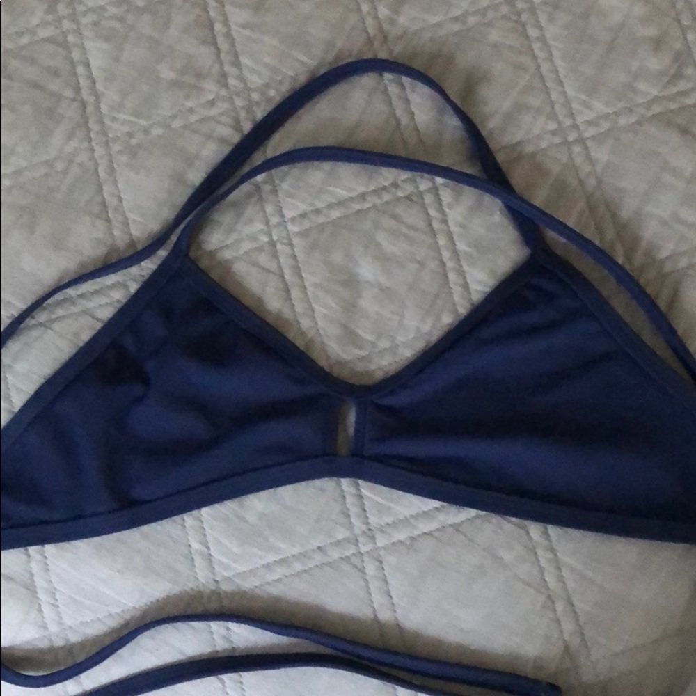 Navy Jolyn Vent Top